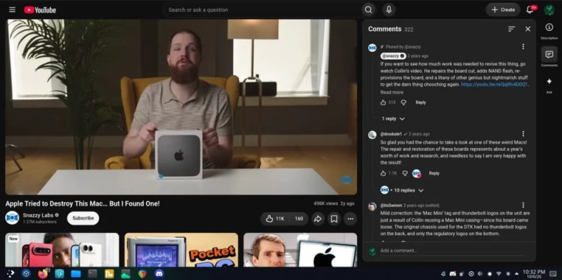 YouTube изменил интерфейс десктопной версии