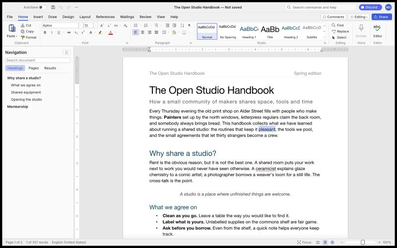 Разработчик бесплатного клона Photoshop взялся за воссоздание Microsoft Office